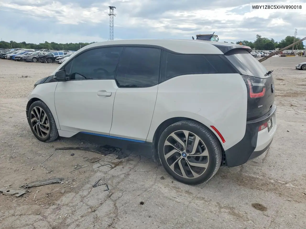 2017 BMW I3 Rex VIN: WBY1Z8C5XHV890018 Lot: 53297646