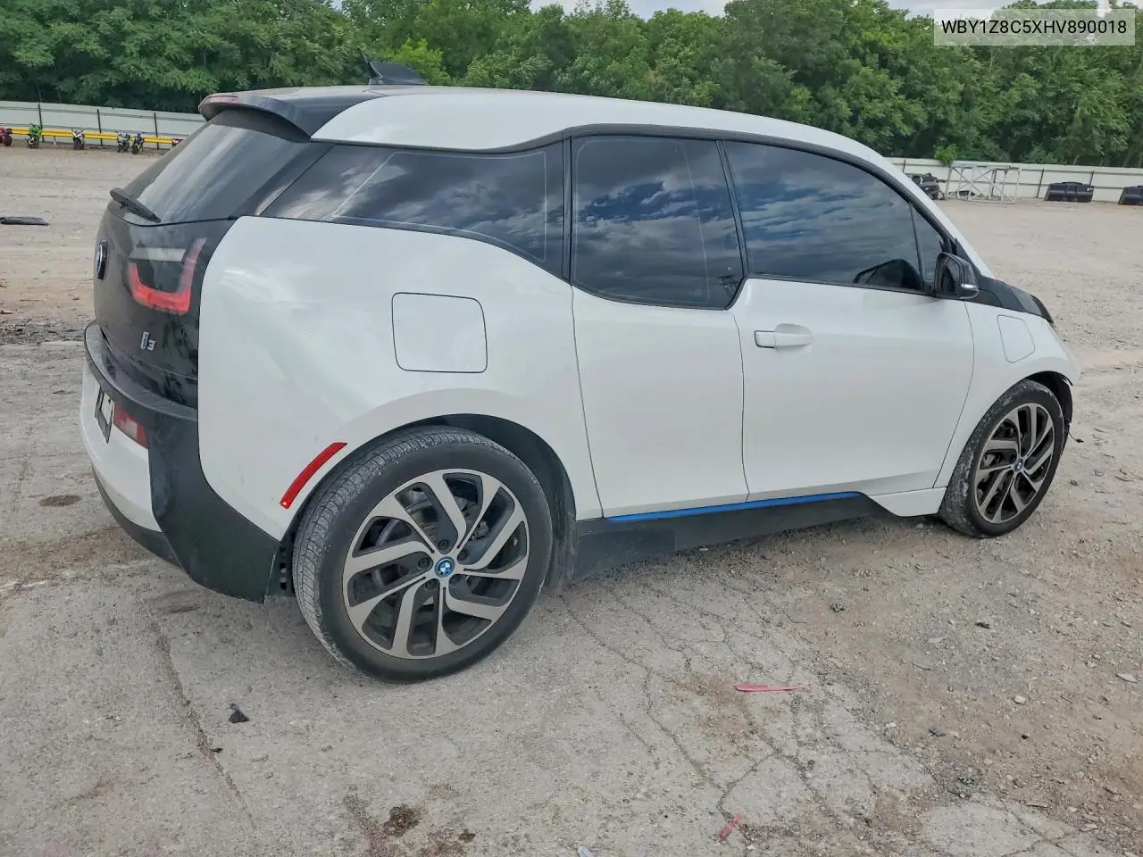 2017 BMW I3 Rex VIN: WBY1Z8C5XHV890018 Lot: 53297646