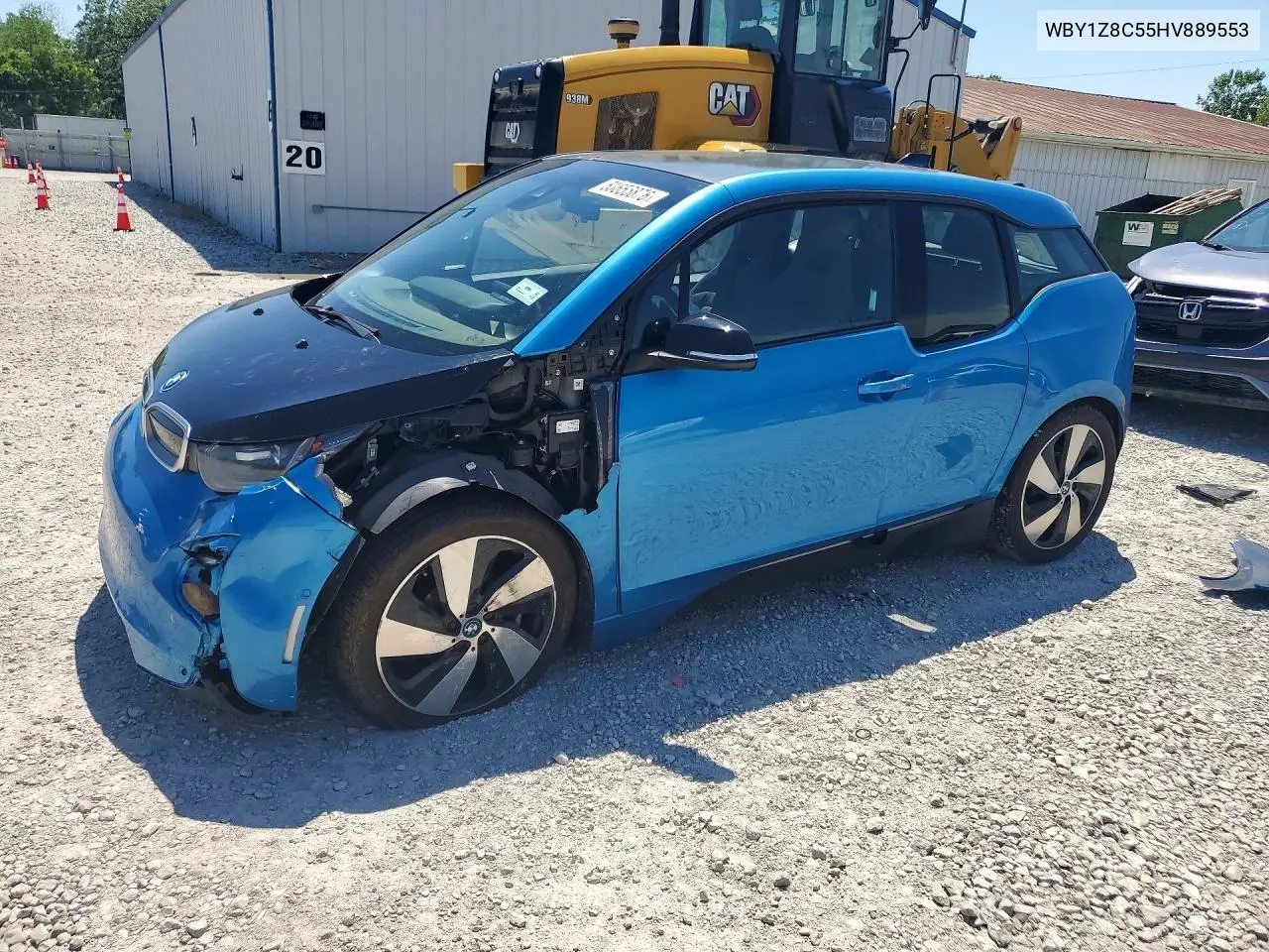 2017 BMW I3 Rex VIN: WBY1Z8C55HV889553 Lot: 53655876