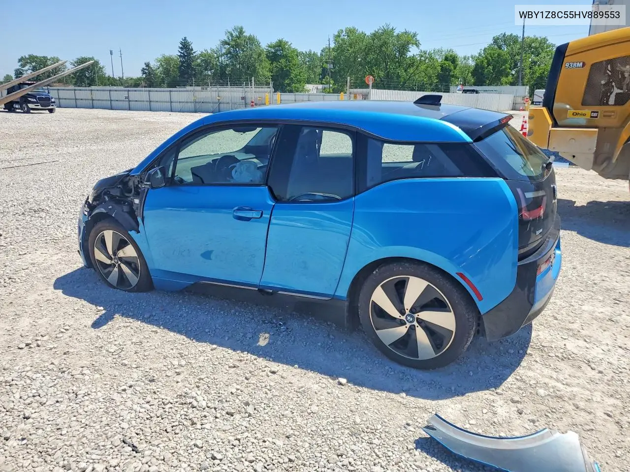 2017 BMW I3 Rex VIN: WBY1Z8C55HV889553 Lot: 53655876
