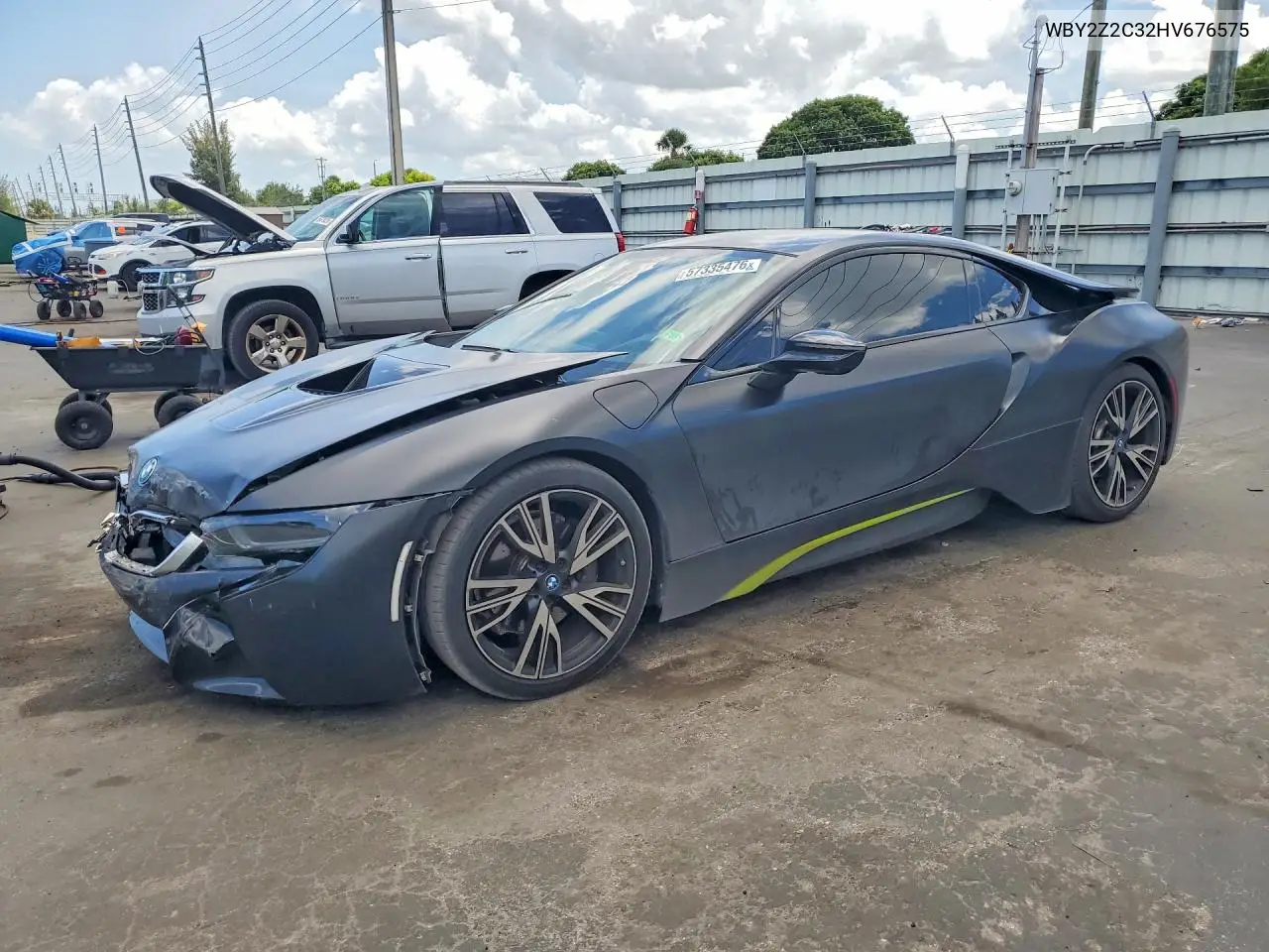 2017 BMW I8 VIN: WBY2Z2C32HV676575 Lot: 57335476