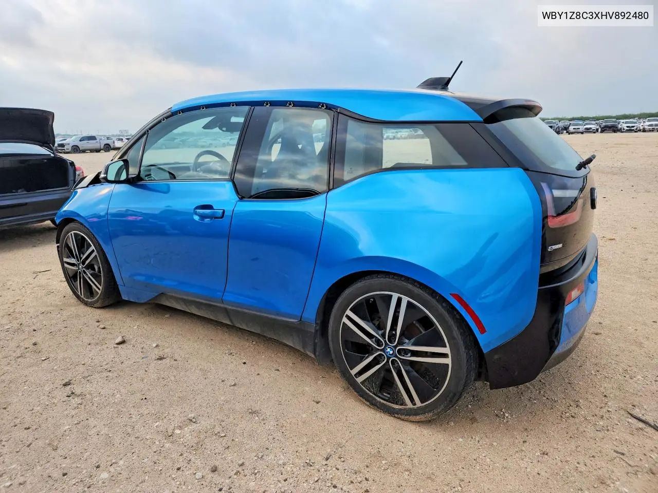 2017 BMW I3 Rex VIN: WBY1Z8C3XHV892480 Lot: 58226076