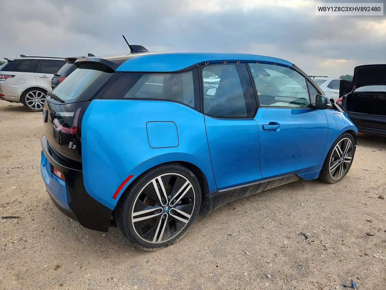2017 BMW I3 Rex VIN: WBY1Z8C3XHV892480 Lot: 58226076
