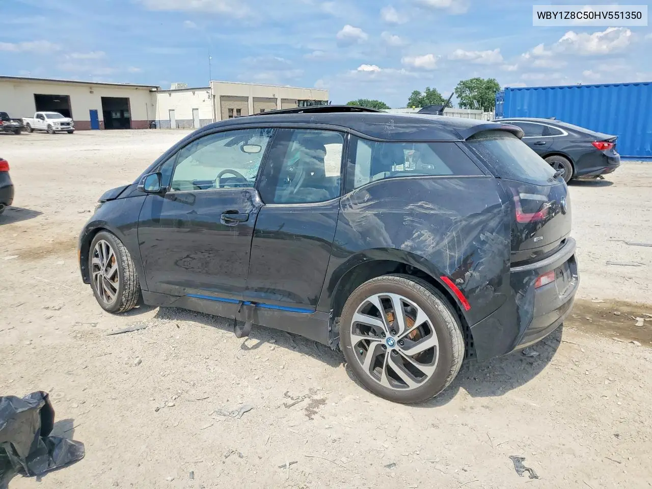 2017 BMW I3 Rex VIN: WBY1Z8C50HV551350 Lot: 60138776