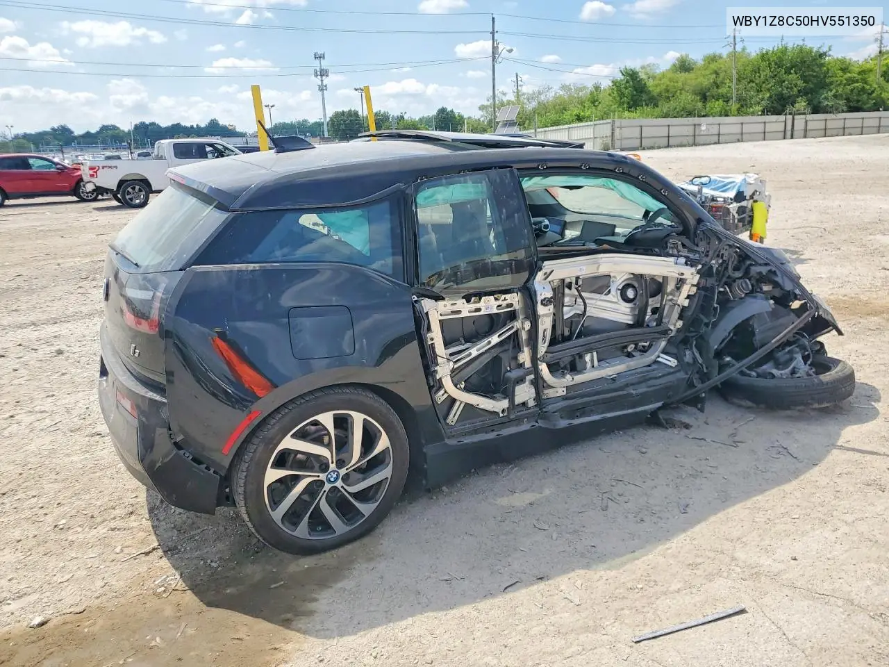 2017 BMW I3 Rex VIN: WBY1Z8C50HV551350 Lot: 60138776