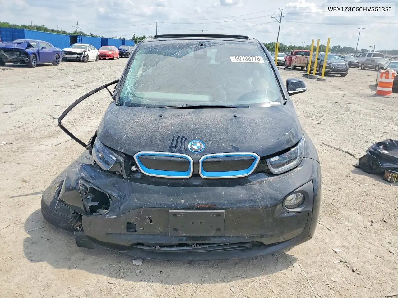 2017 BMW I3 Rex VIN: WBY1Z8C50HV551350 Lot: 60138776