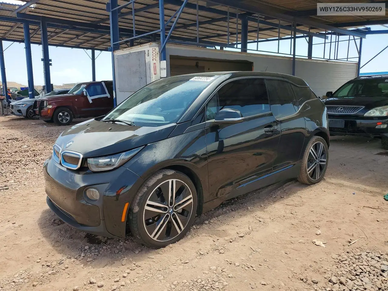 2017 BMW I3 Bev VIN: WBY1Z6C33HV950269 Lot: 60692256