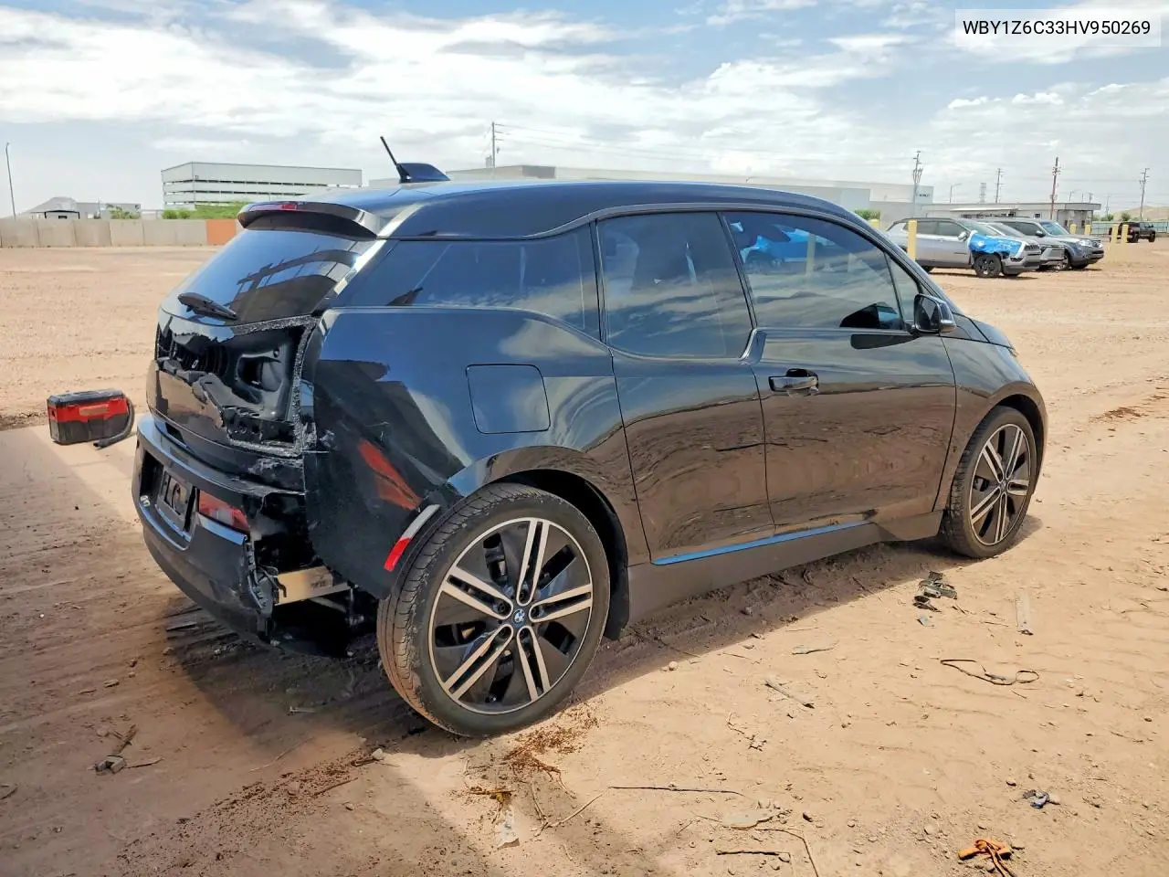 2017 BMW I3 Bev VIN: WBY1Z6C33HV950269 Lot: 60692256