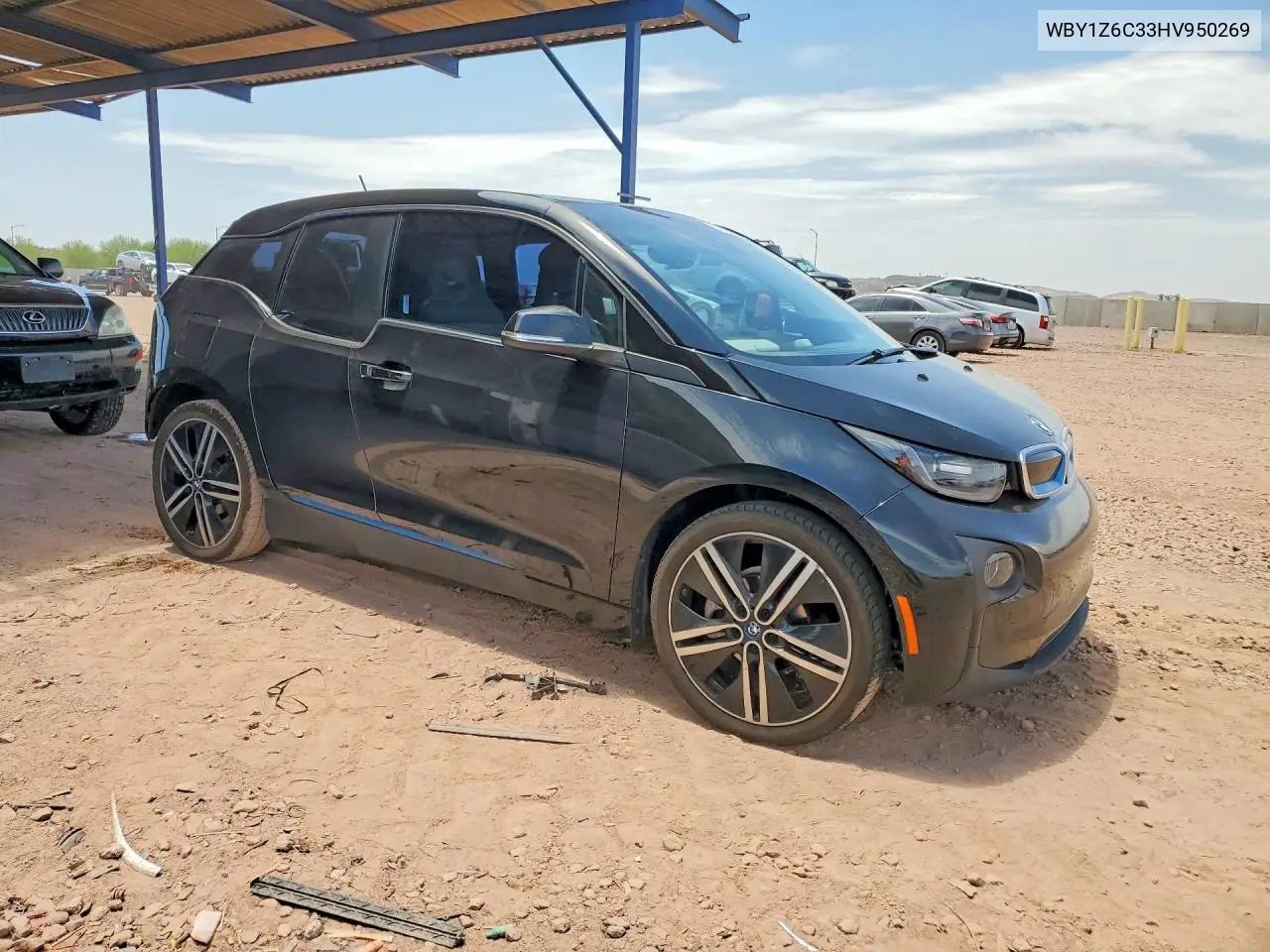 2017 BMW I3 Bev VIN: WBY1Z6C33HV950269 Lot: 60692256