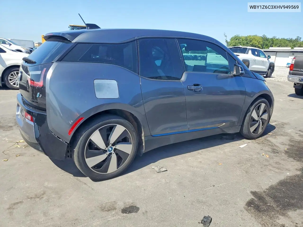 2017 BMW I3 Bev VIN: WBY1Z6C3XHV949569 Lot: 61362956