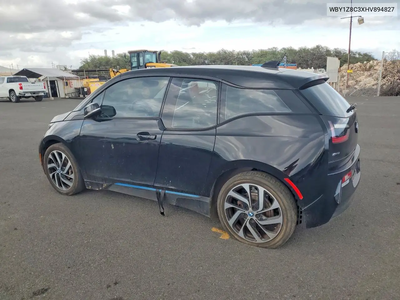 2017 BMW I3 Rex VIN: WBY1Z8C3XHV894827 Lot: 79654535