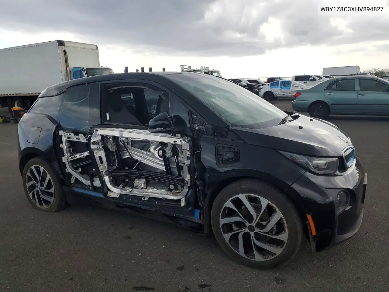 2017 BMW I3 Rex VIN: WBY1Z8C3XHV894827 Lot: 79654535