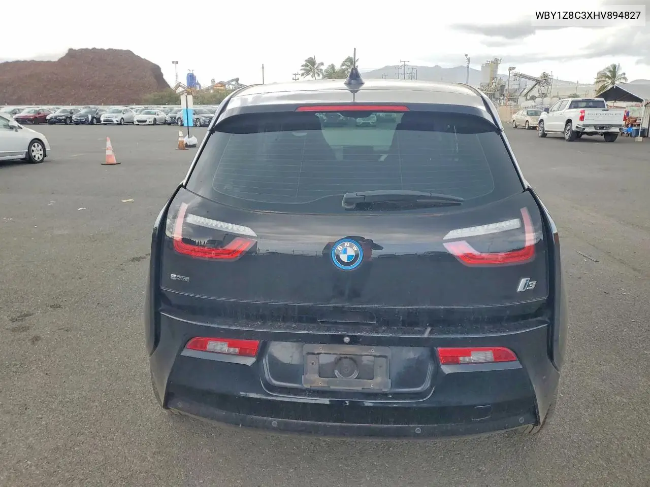 2017 BMW I3 Rex VIN: WBY1Z8C3XHV894827 Lot: 79654535