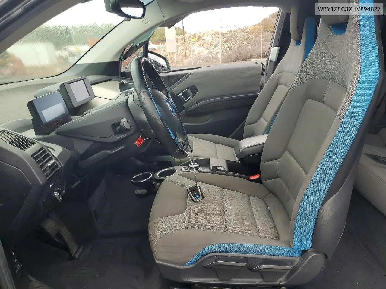 2017 BMW I3 Rex VIN: WBY1Z8C3XHV894827 Lot: 79654535