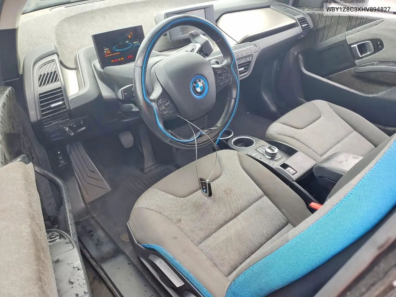 2017 BMW I3 Rex VIN: WBY1Z8C3XHV894827 Lot: 79654535
