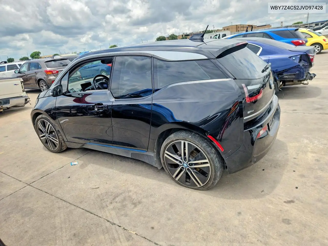 2018 BMW I3 Rex VIN: WBY7Z4C52JVD97428 Lot: 55208716