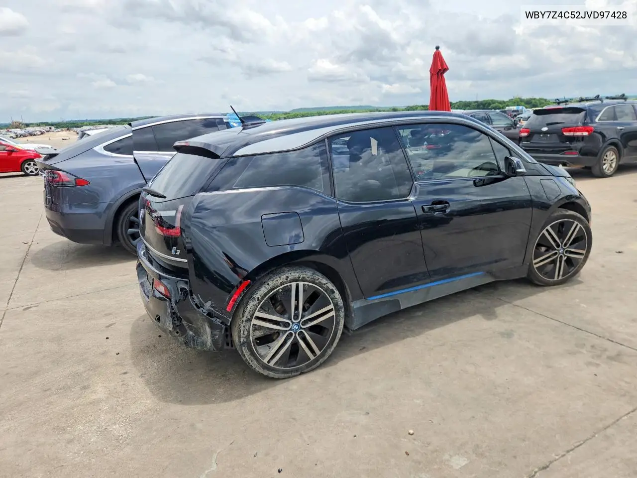 2018 BMW I3 Rex VIN: WBY7Z4C52JVD97428 Lot: 55208716