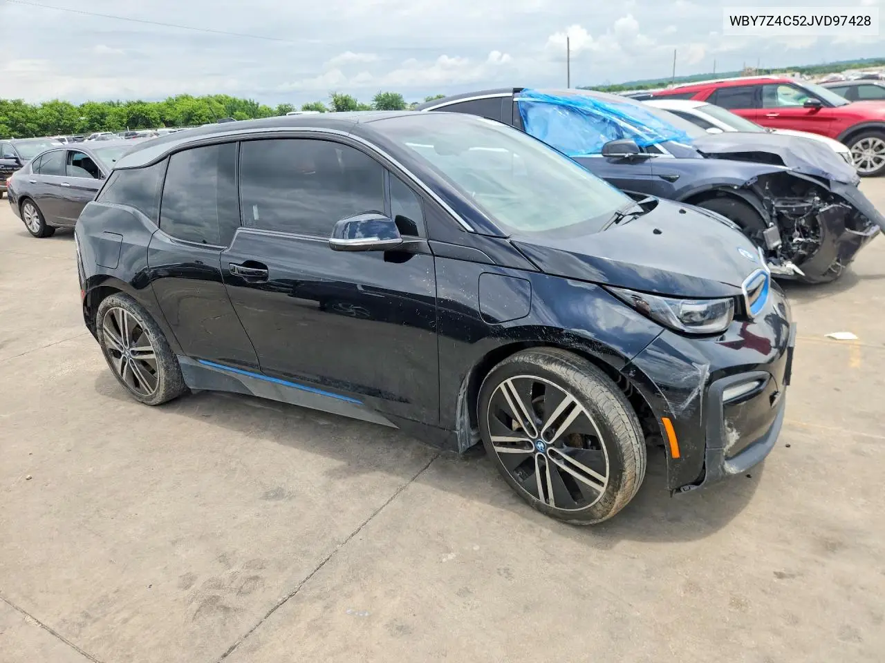 2018 BMW I3 Rex VIN: WBY7Z4C52JVD97428 Lot: 55208716
