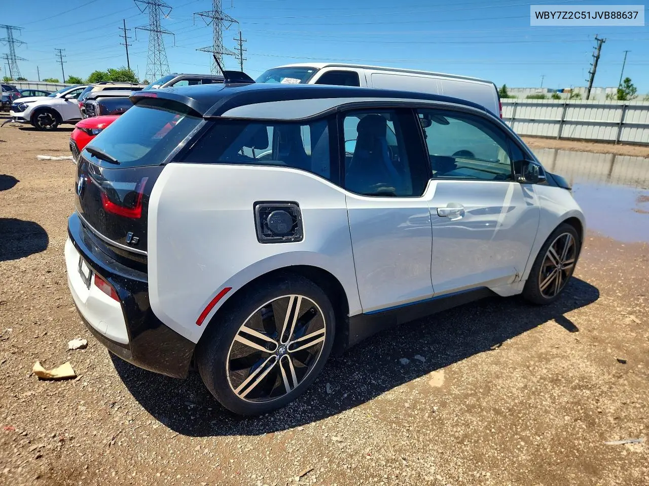 2018 BMW I3 VIN: WBY7Z2C51JVB88637 Lot: 56330686