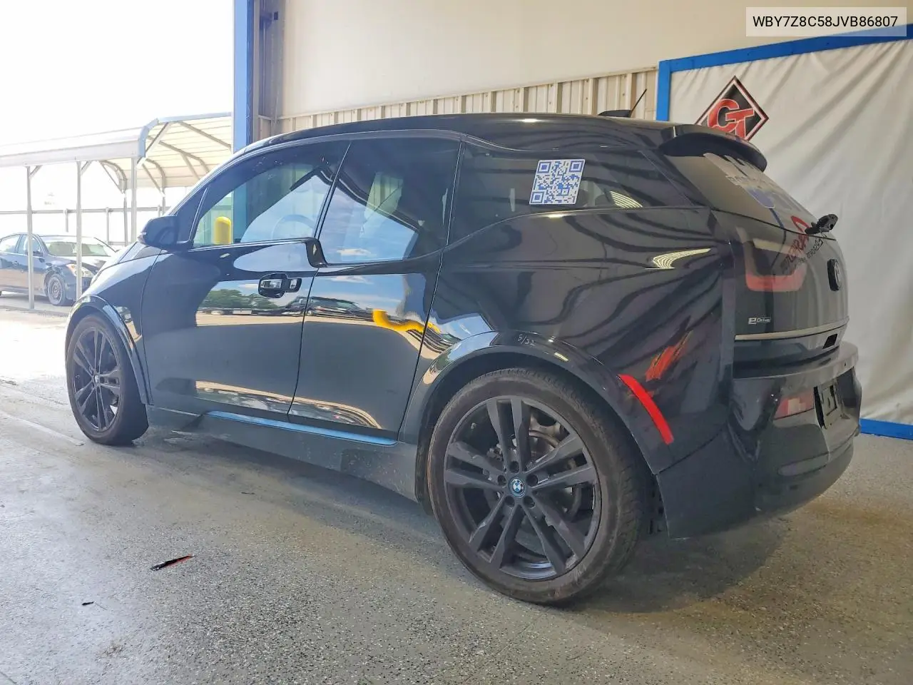 2018 BMW I3 S Rex VIN: WBY7Z8C58JVB86807 Lot: 60472006