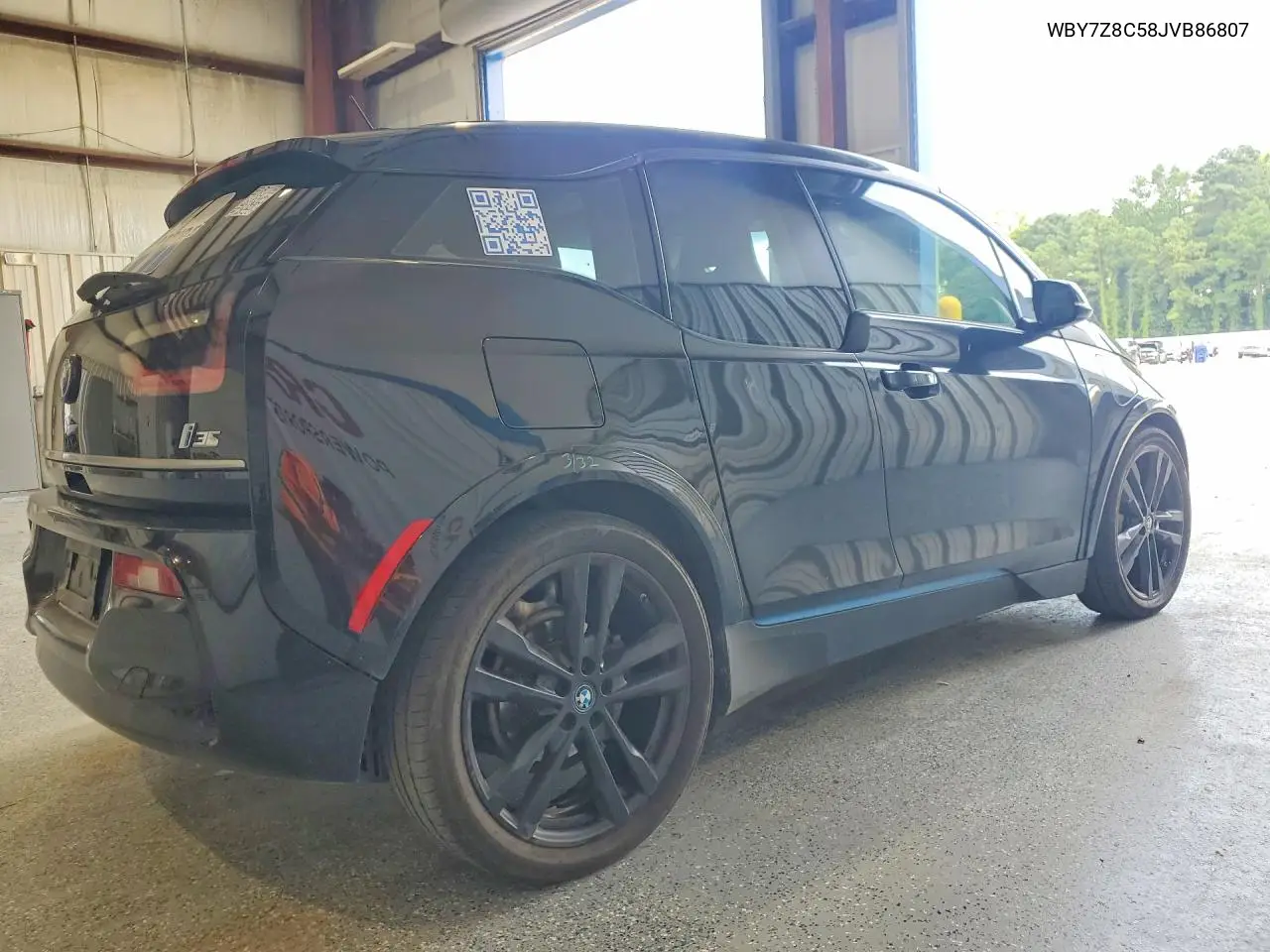 2018 BMW I3 S Rex VIN: WBY7Z8C58JVB86807 Lot: 60472006