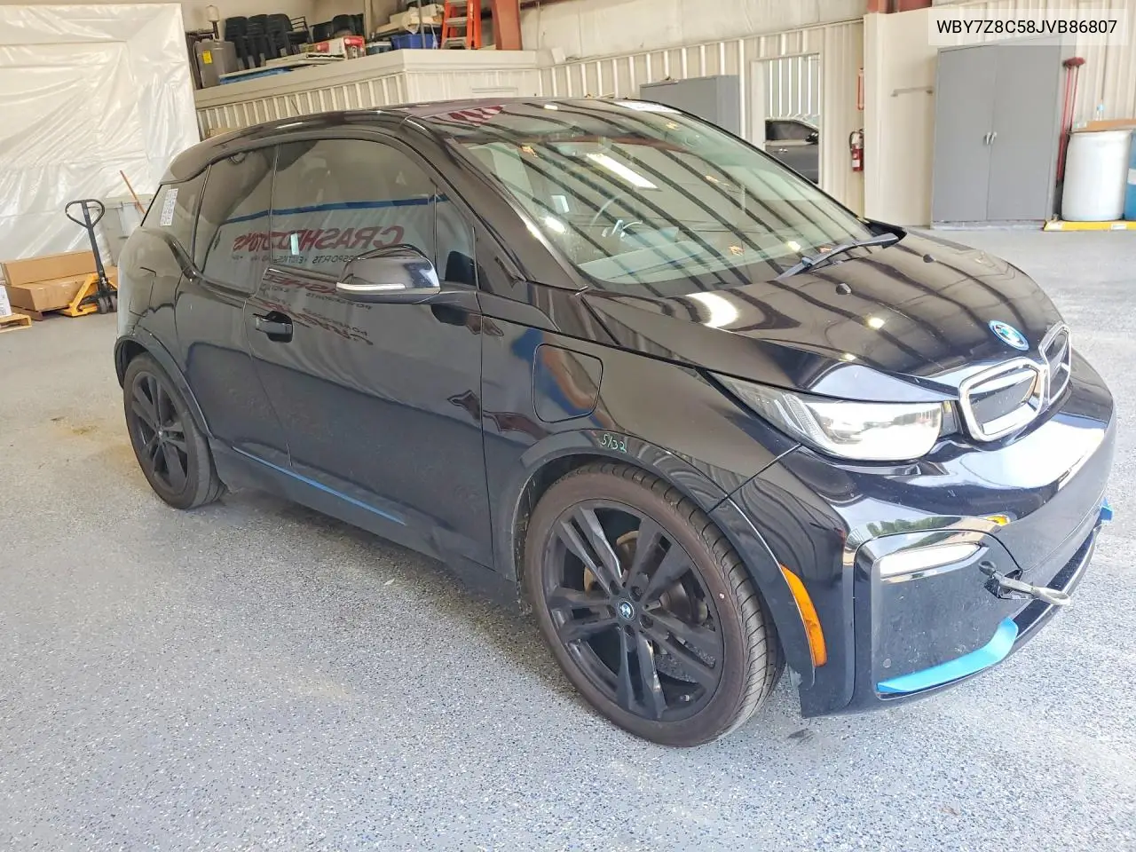 2018 BMW I3 S Rex VIN: WBY7Z8C58JVB86807 Lot: 60472006