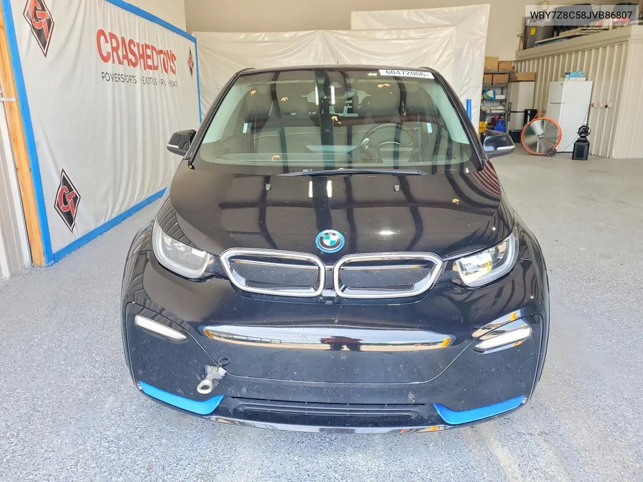 2018 BMW I3 S Rex VIN: WBY7Z8C58JVB86807 Lot: 60472006