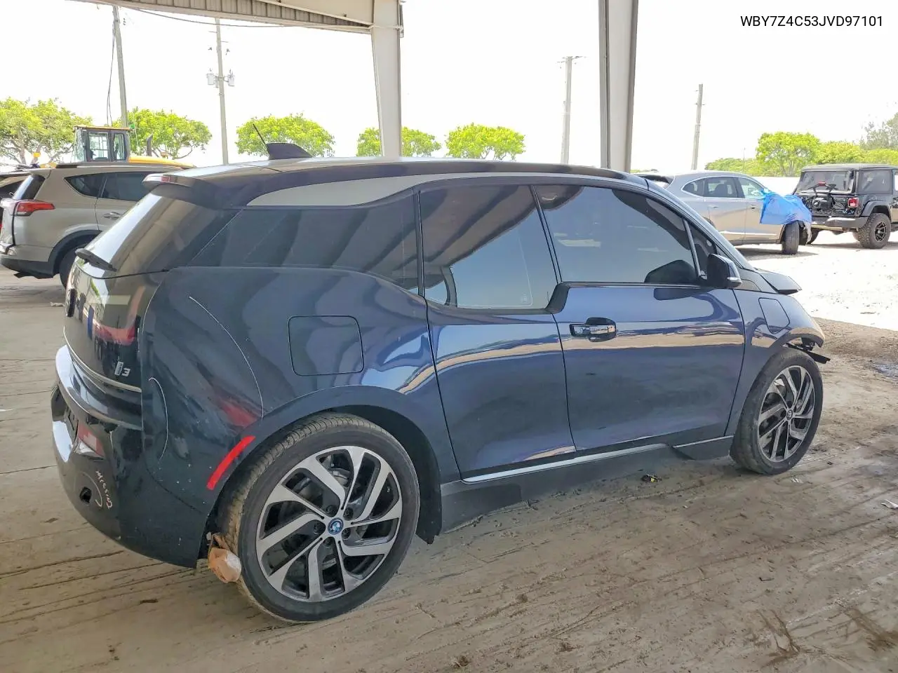 2018 BMW I3 Rex VIN: WBY7Z4C53JVD97101 Lot: 60505476