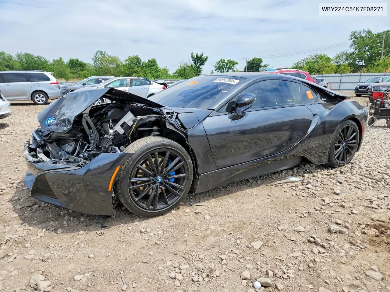 2019 BMW I8 VIN: WBY2Z4C54K7F08271 Lot: 54093806
