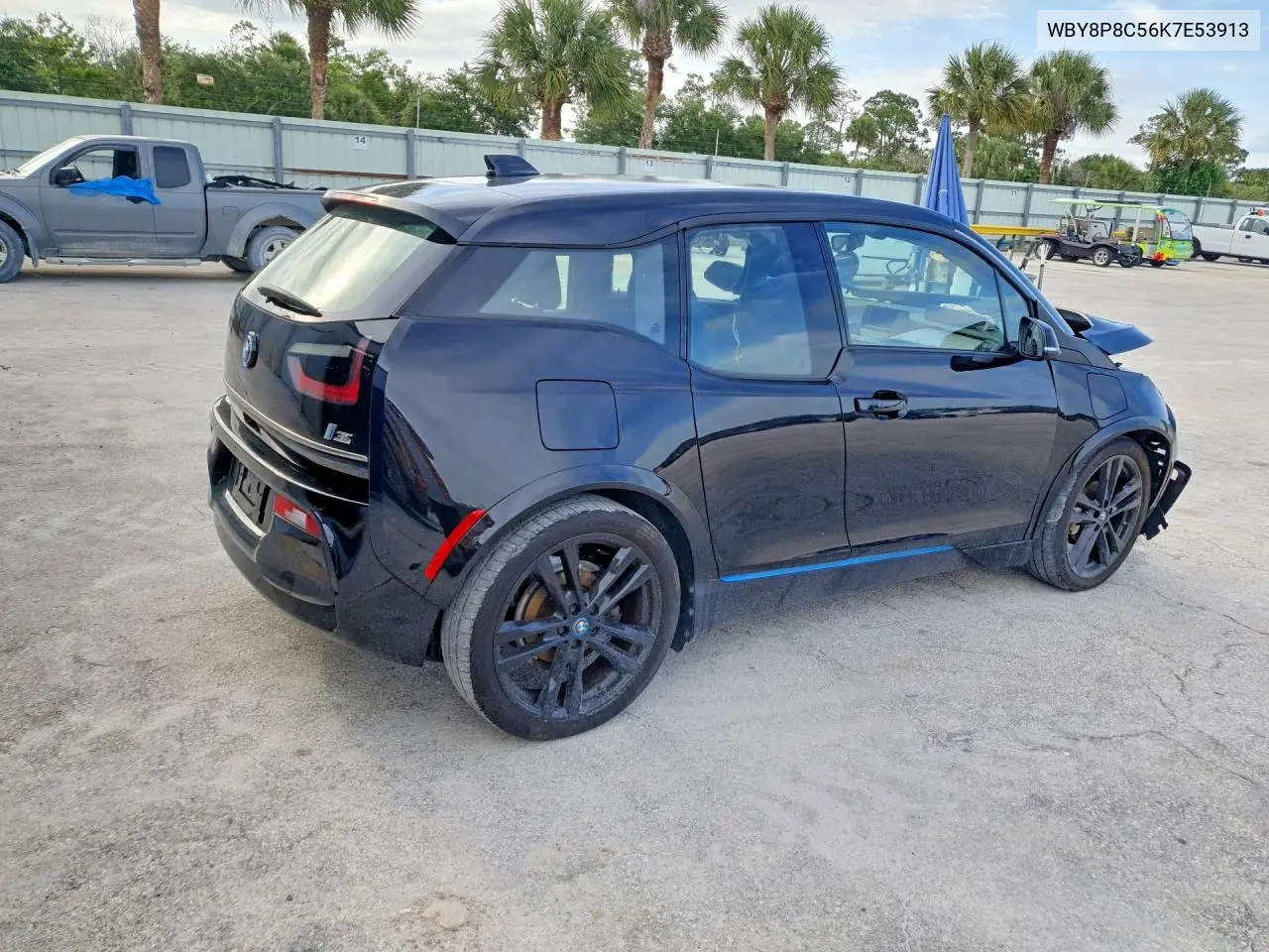 2019 BMW I3 S Rex VIN: WBY8P8C56K7E53913 Lot: 55005556
