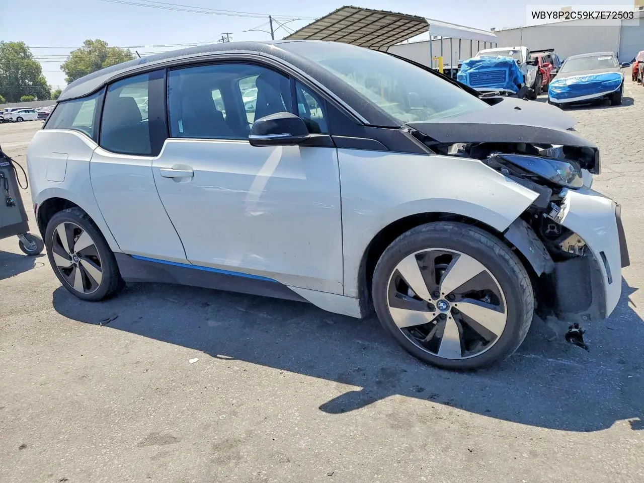2019 BMW I3 Bev VIN: WBY8P2C59K7E72503 Lot: 57766776