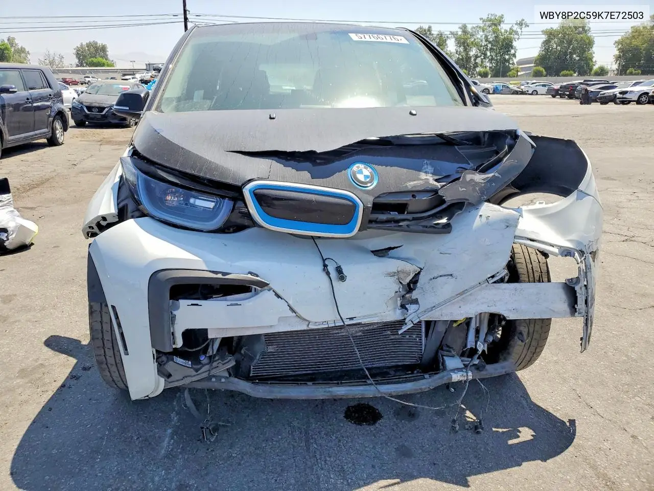 2019 BMW I3 Bev VIN: WBY8P2C59K7E72503 Lot: 57766776