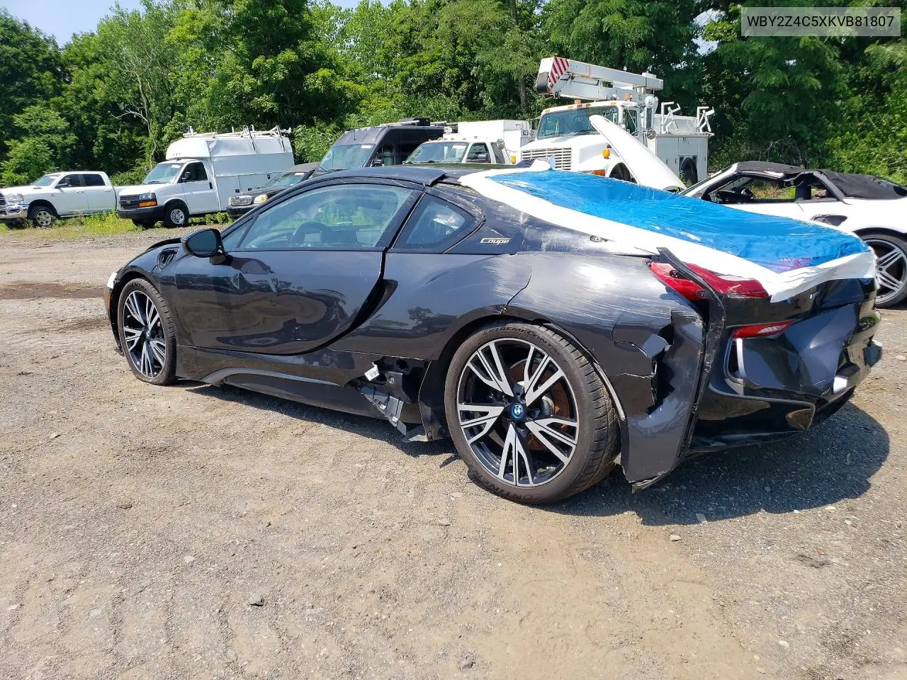 2019 BMW I8 VIN: WBY2Z4C5XKVB81807 Lot: 59646906