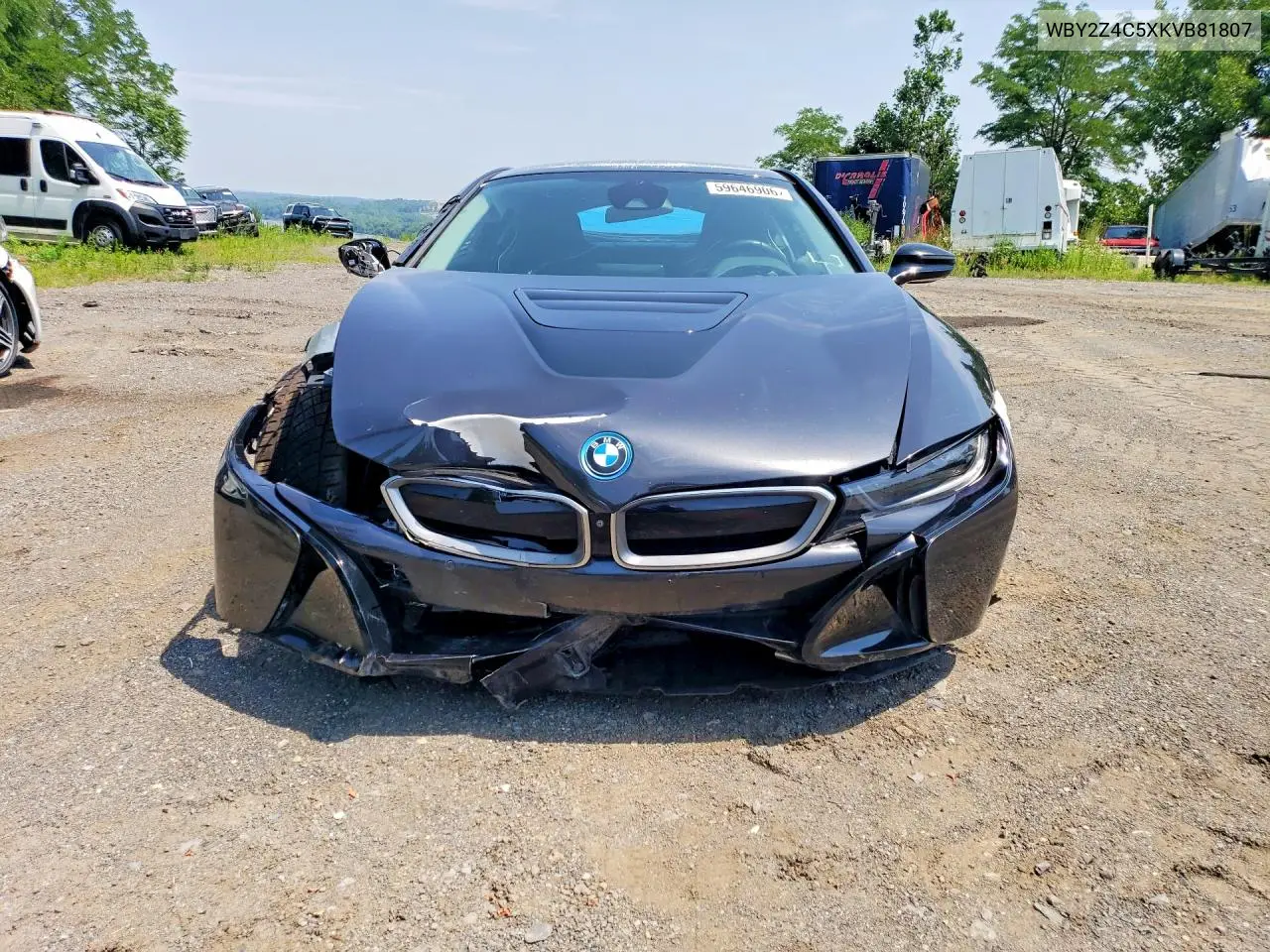 2019 BMW I8 VIN: WBY2Z4C5XKVB81807 Lot: 59646906