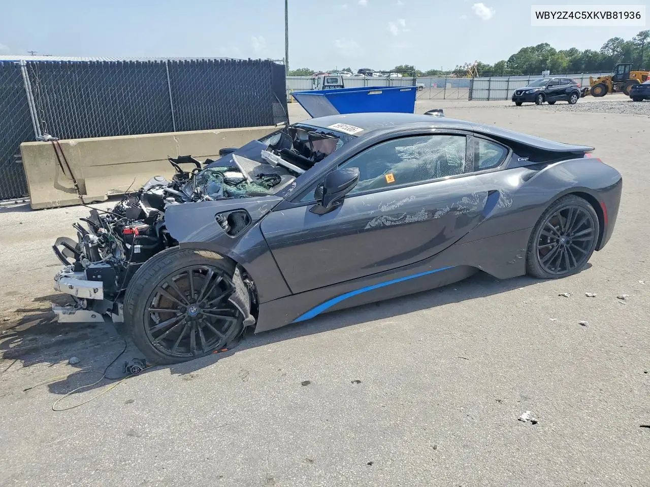 2019 BMW I8 VIN: WBY2Z4C5XKVB81936 Lot: 59915306