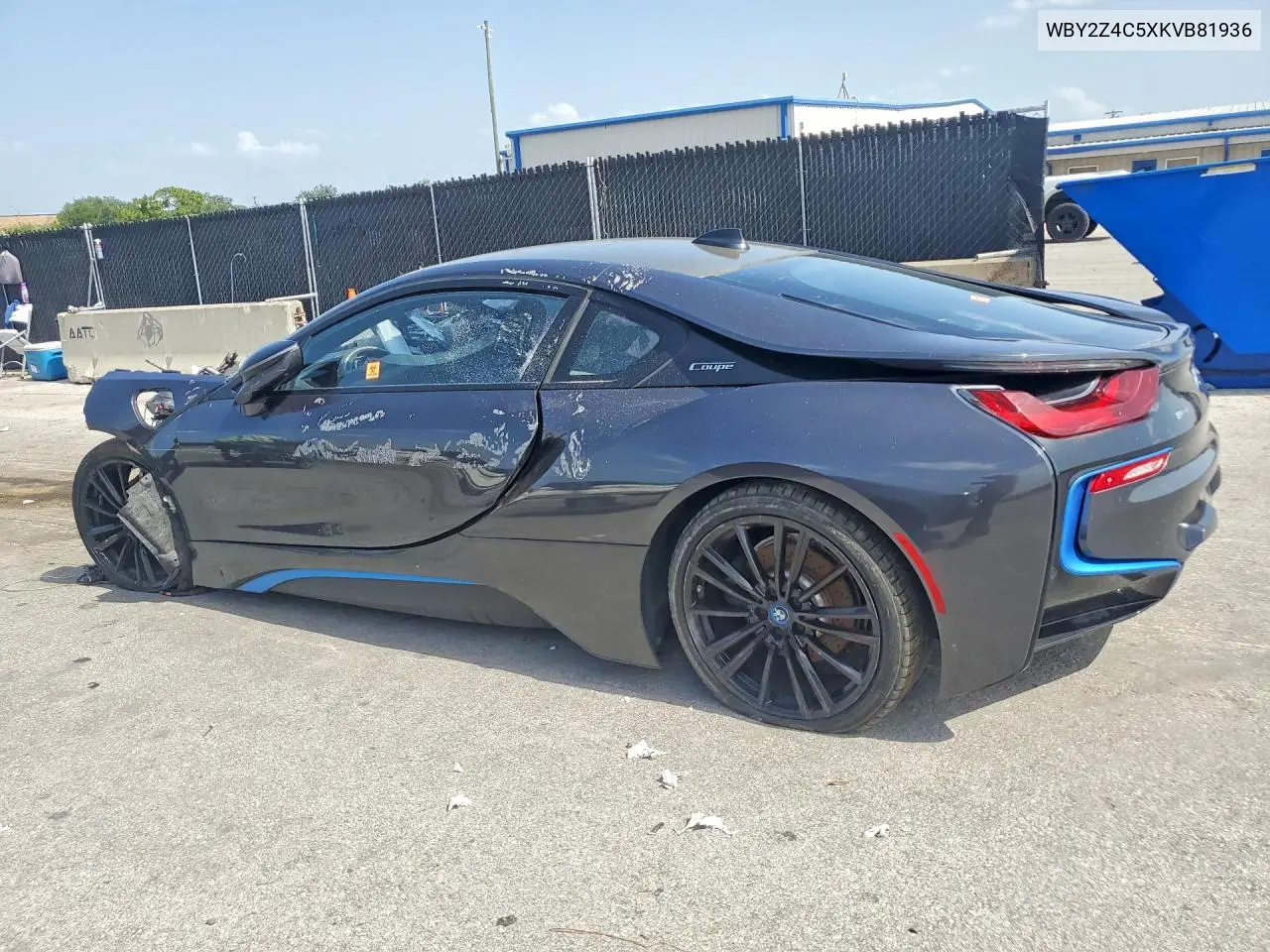 2019 BMW I8 VIN: WBY2Z4C5XKVB81936 Lot: 59915306