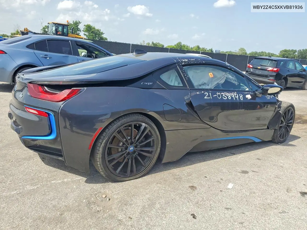 2019 BMW I8 VIN: WBY2Z4C5XKVB81936 Lot: 59915306