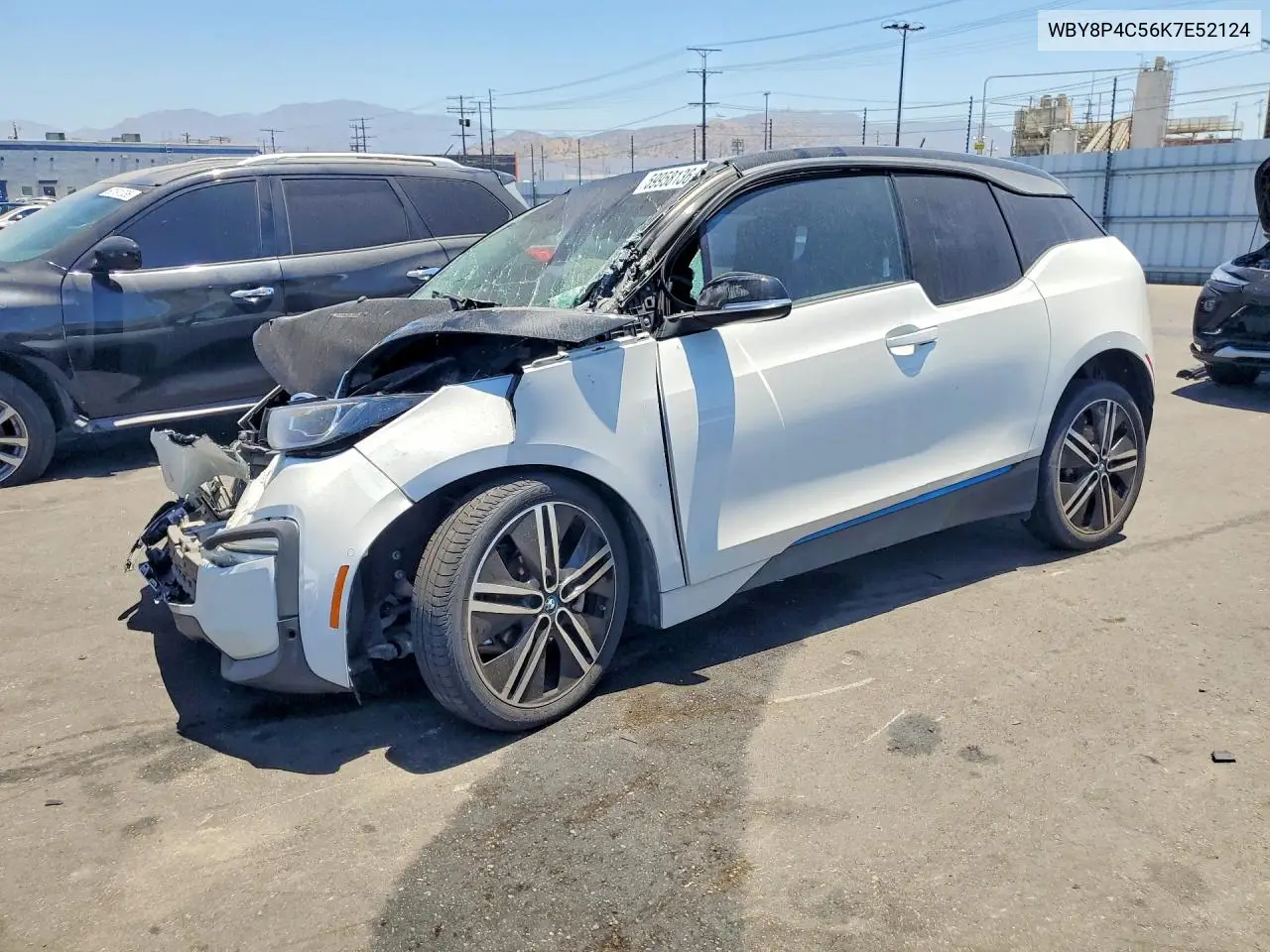 2019 BMW I3 VIN: WBY8P4C56K7E52124 Lot: 59958136