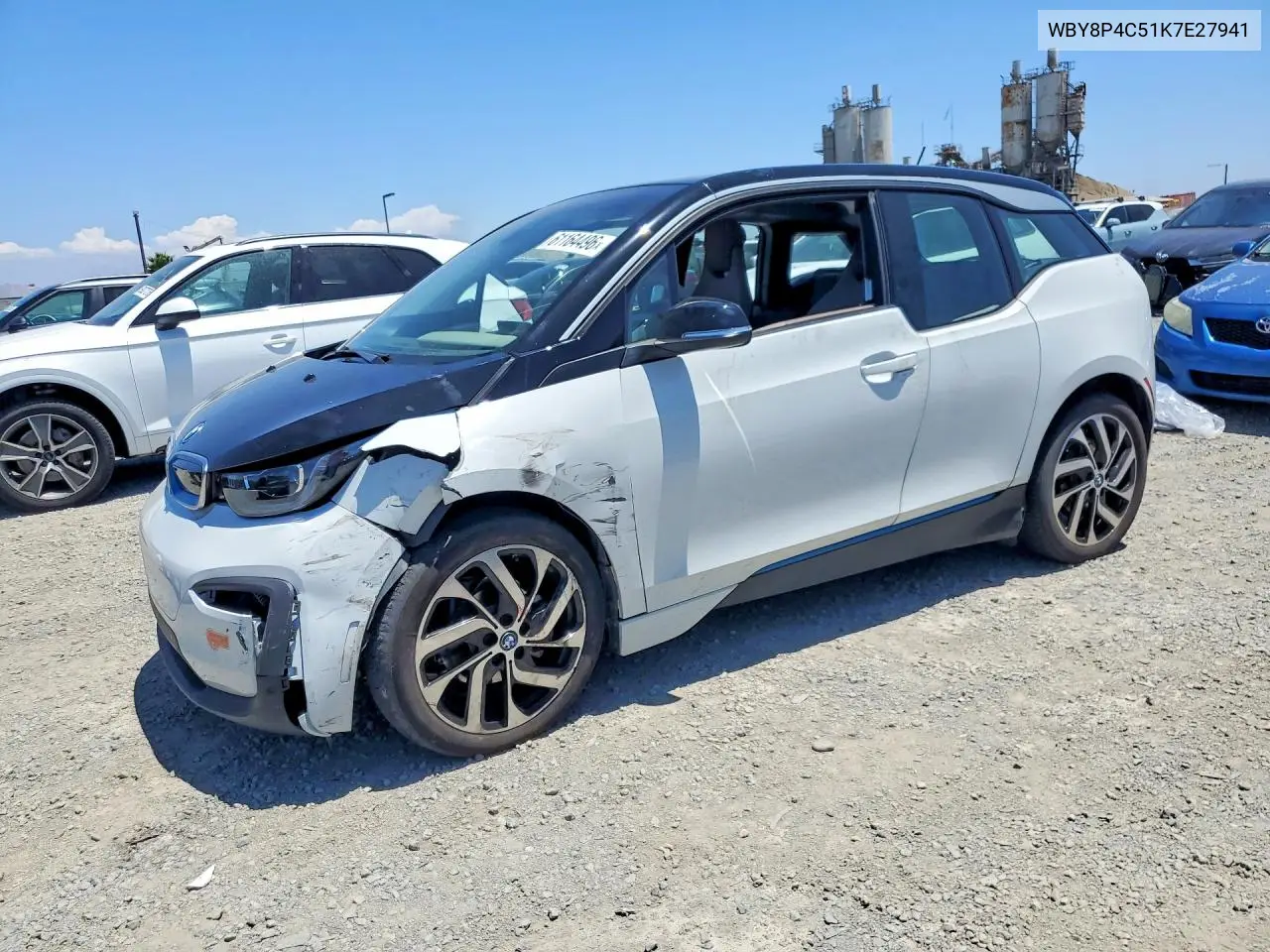 2019 BMW I3 Rex VIN: WBY8P4C51K7E27941 Lot: 61164496