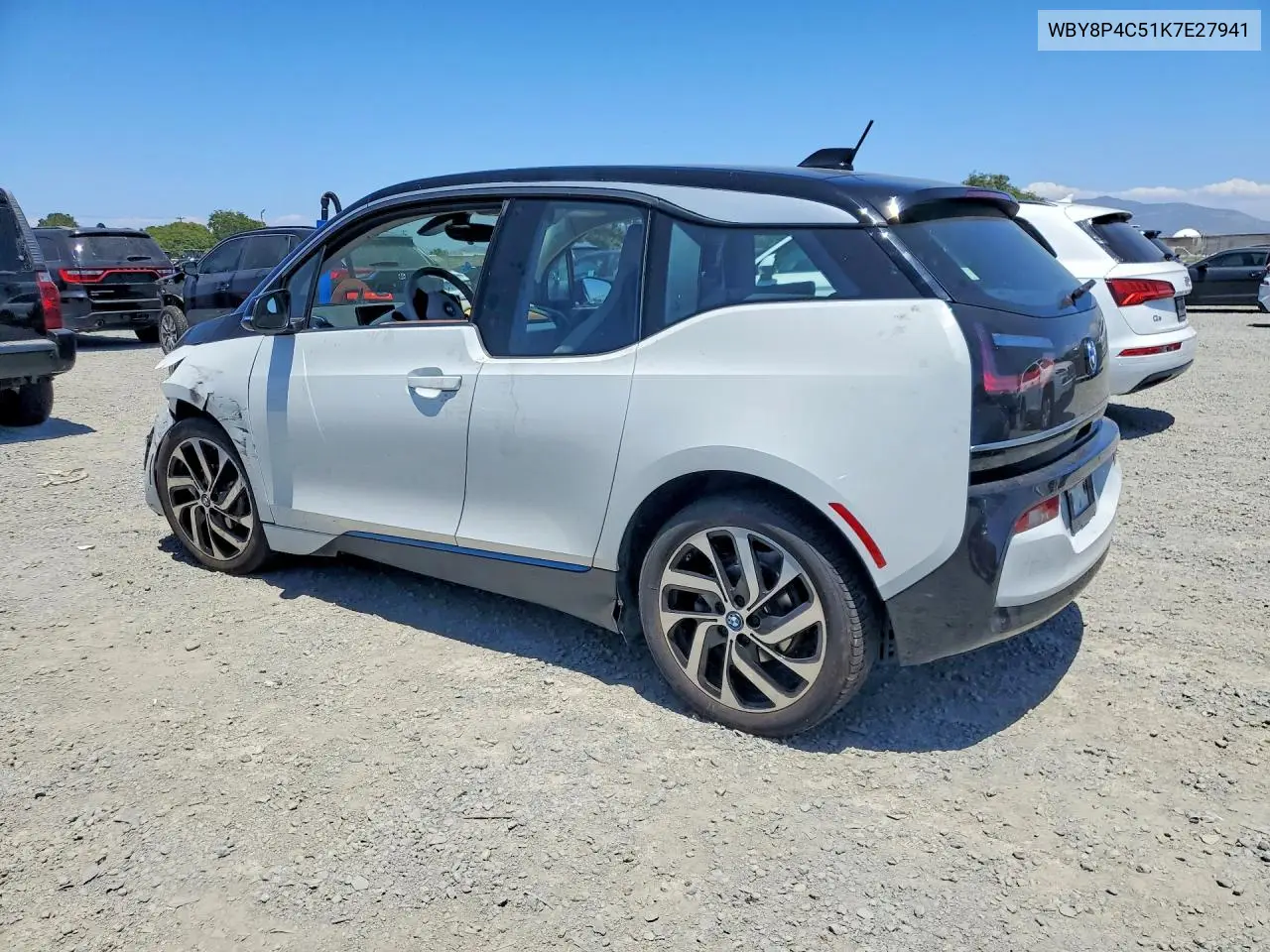 2019 BMW I3 Rex VIN: WBY8P4C51K7E27941 Lot: 61164496