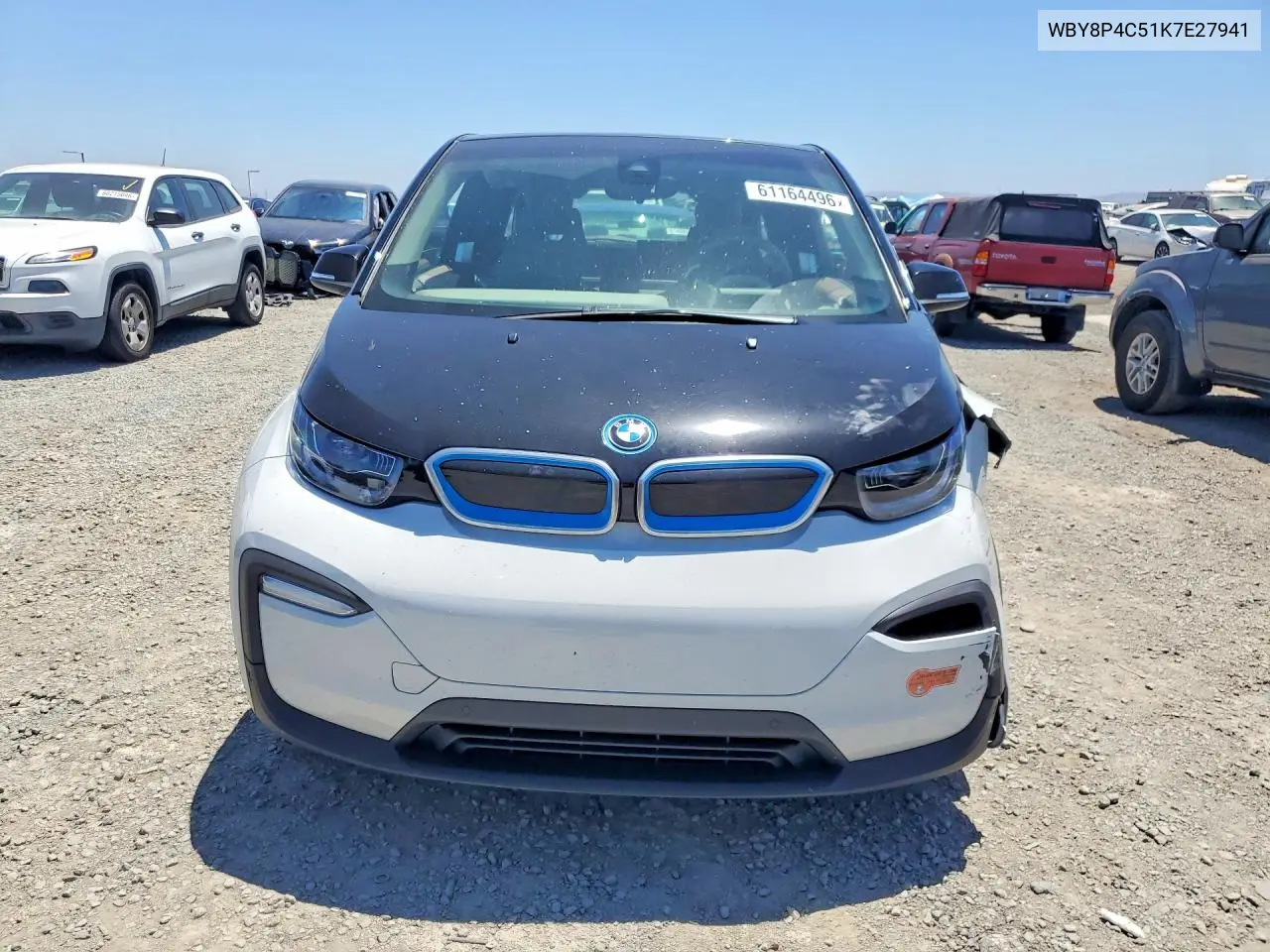 2019 BMW I3 Rex VIN: WBY8P4C51K7E27941 Lot: 61164496