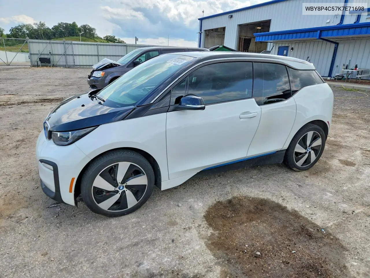 2019 BMW I3 Rex VIN: WBY8P4C57K7E71698 Lot: 62181416