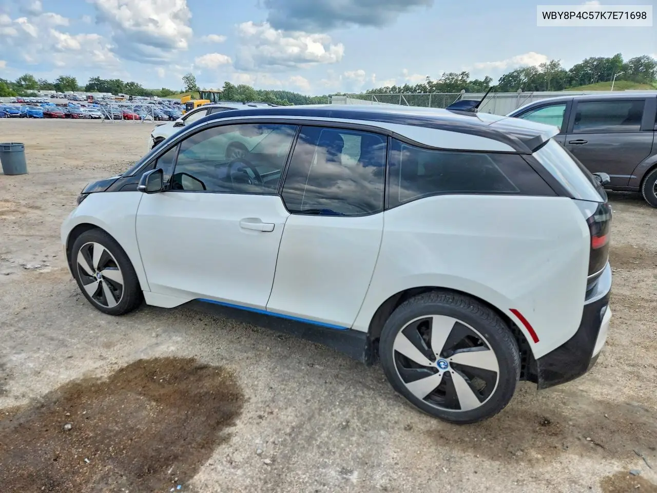 2019 BMW I3 Rex VIN: WBY8P4C57K7E71698 Lot: 62181416