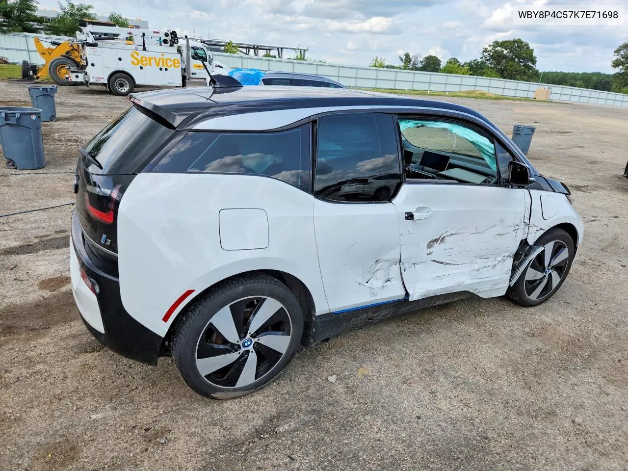 2019 BMW I3 Rex VIN: WBY8P4C57K7E71698 Lot: 62181416