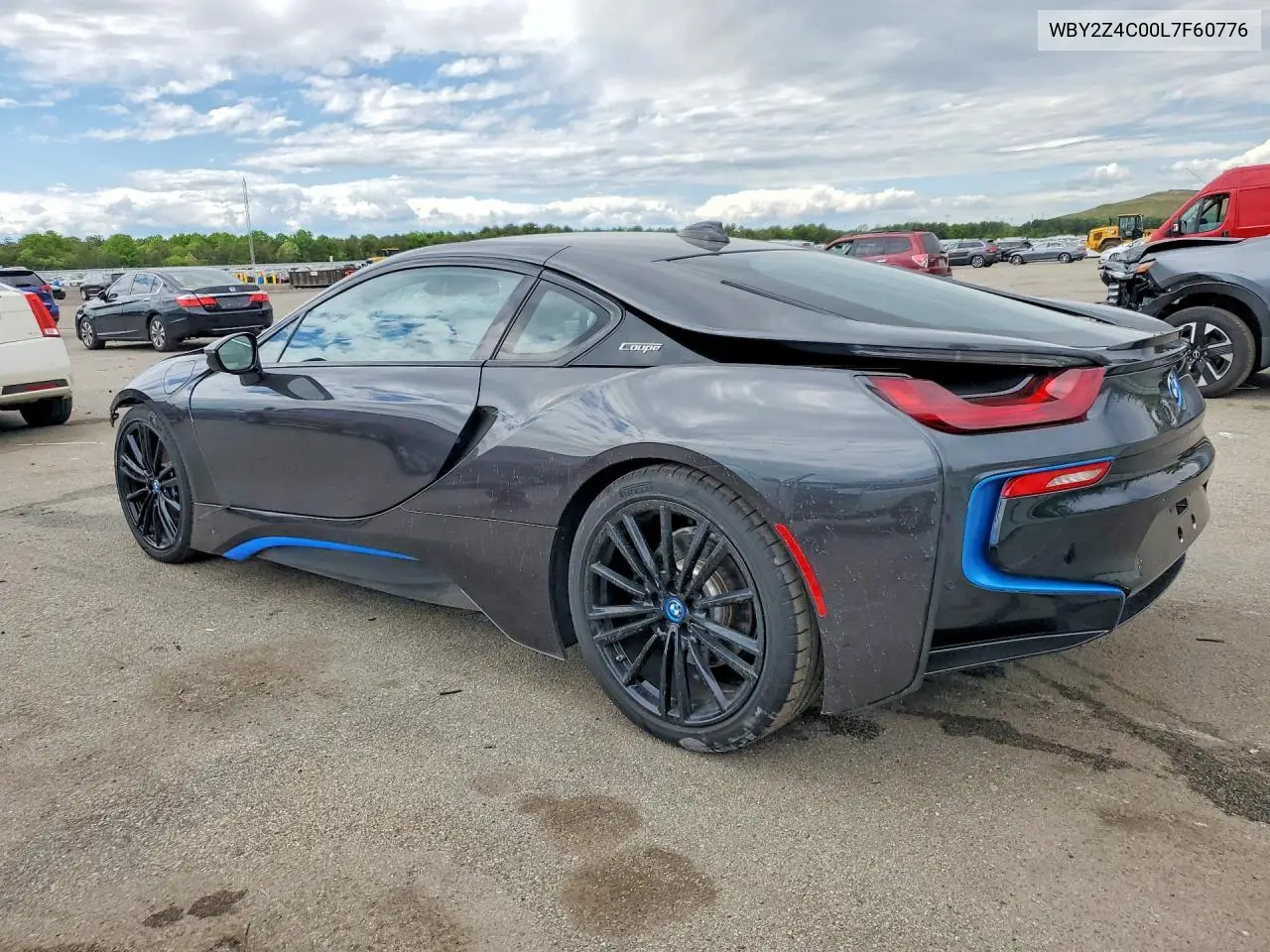 2020 BMW I8 VIN: WBY2Z4C00L7F60776 Lot: 55386816