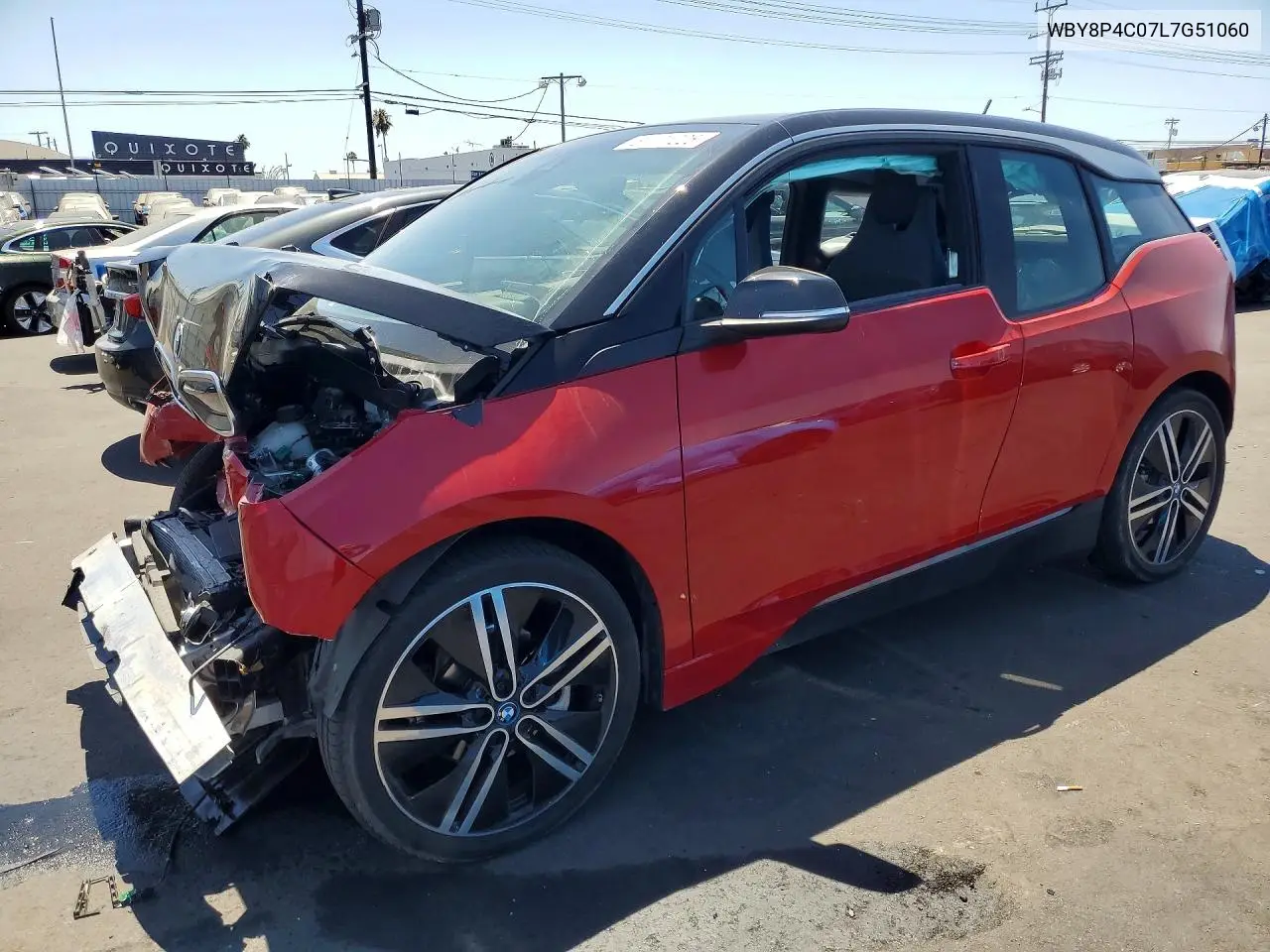 2020 BMW I3 Rex VIN: WBY8P4C07L7G51060 Lot: 61171226