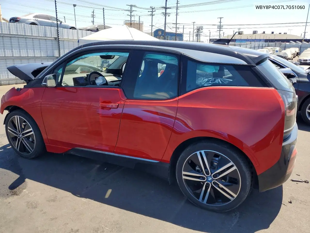 2020 BMW I3 Rex VIN: WBY8P4C07L7G51060 Lot: 61171226