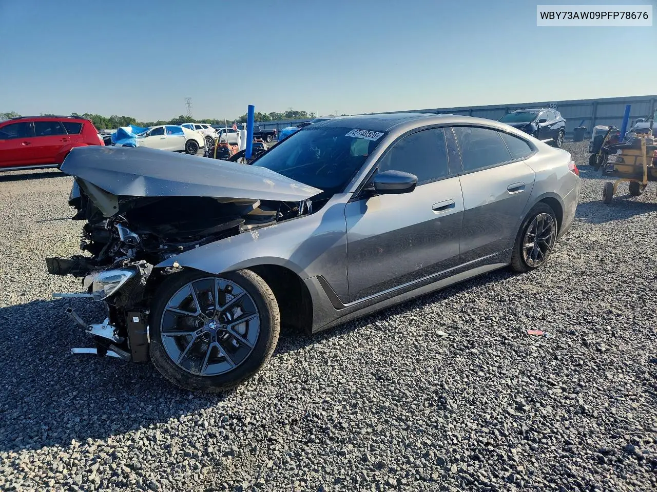 2023 BMW I4 Edrive 40 VIN: WBY73AW09PFP78676 Lot: 47740526