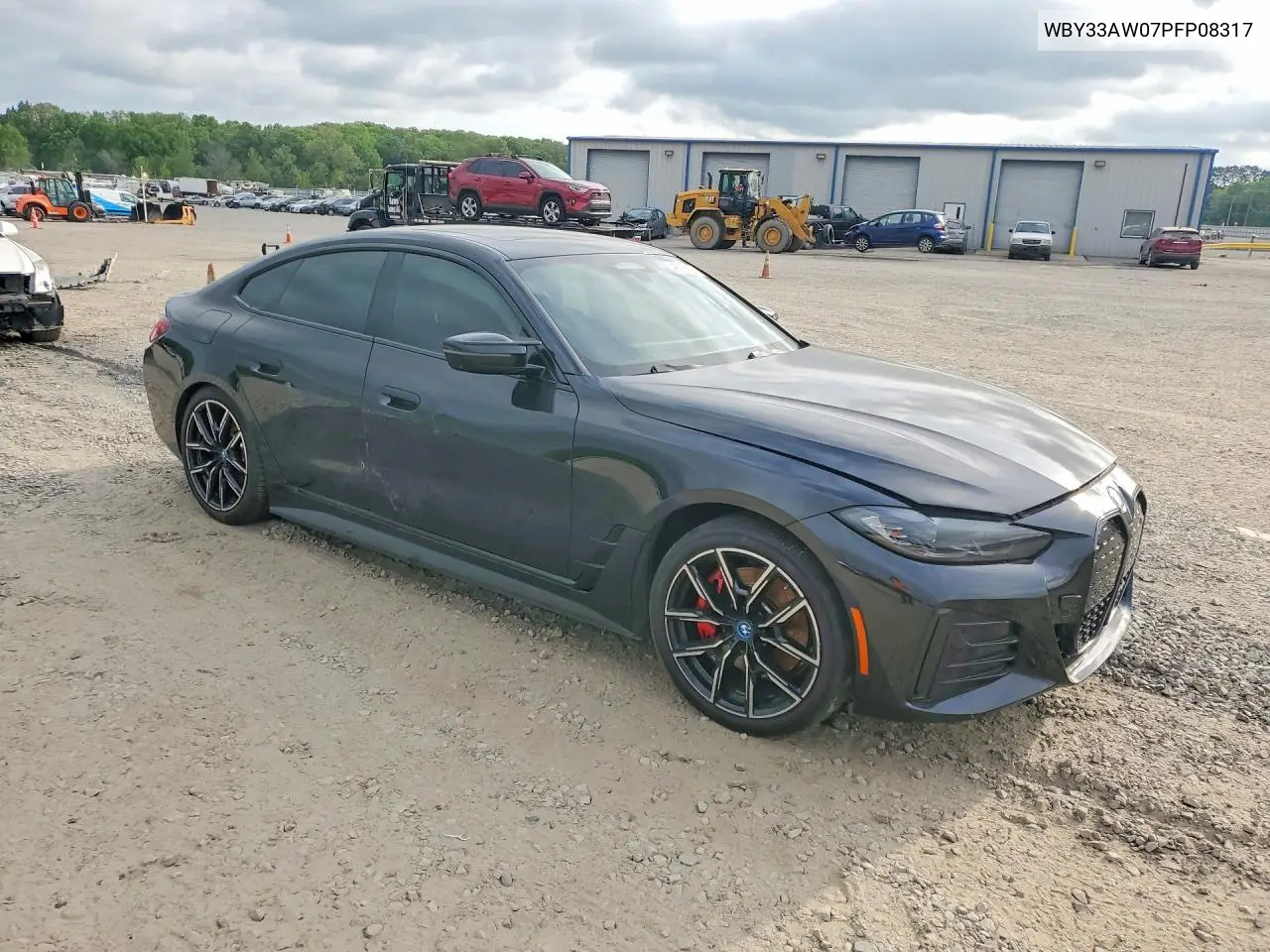2023 BMW I4 M50 VIN: WBY33AW07PFP08317 Lot: 49570806