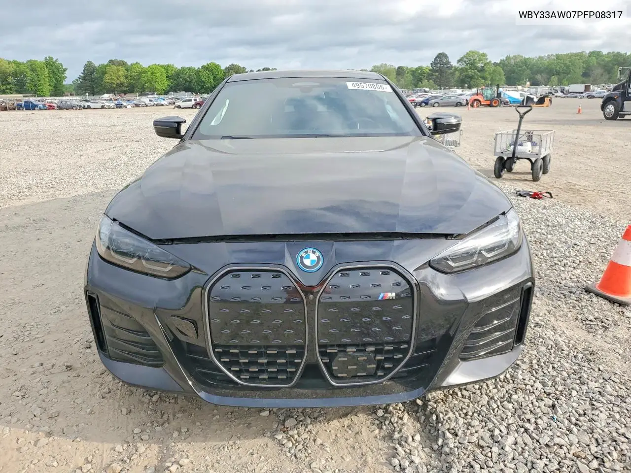 2023 BMW I4 M50 VIN: WBY33AW07PFP08317 Lot: 49570806